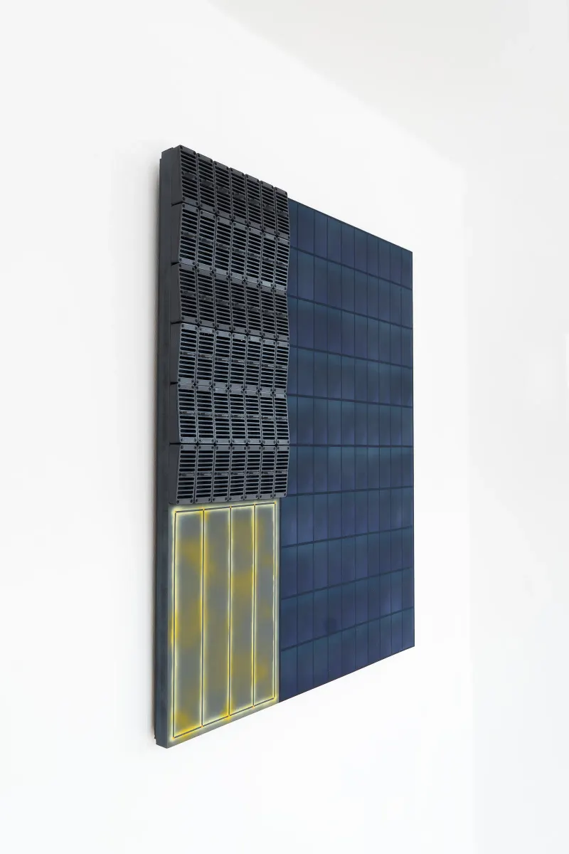 “sources of power” (2025) - airbrush and 3d print Painting