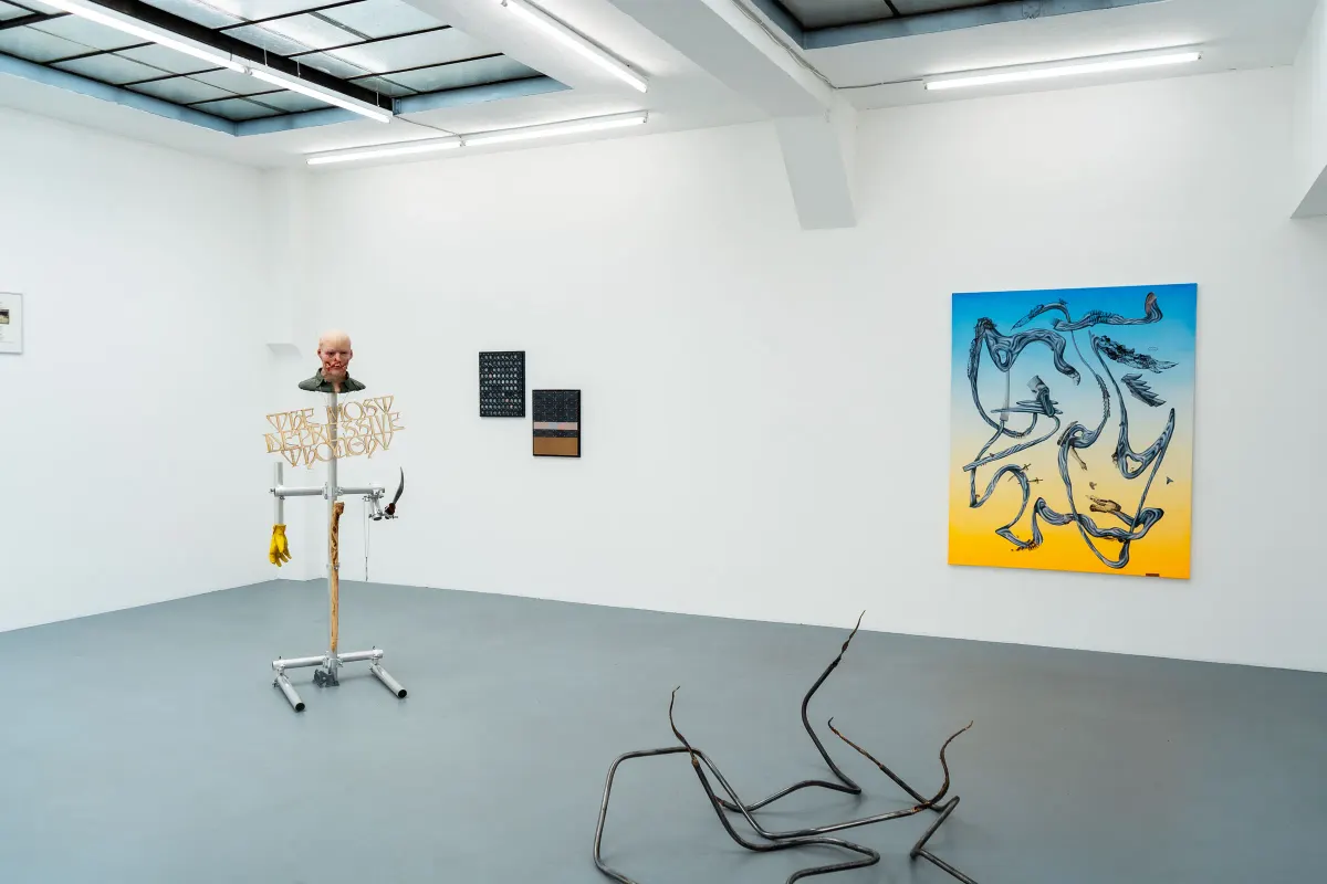 Installation View “Surprise Surprise” - additional works by Alexander Scharf, Oliver Hausmann und Antonia Schlenk