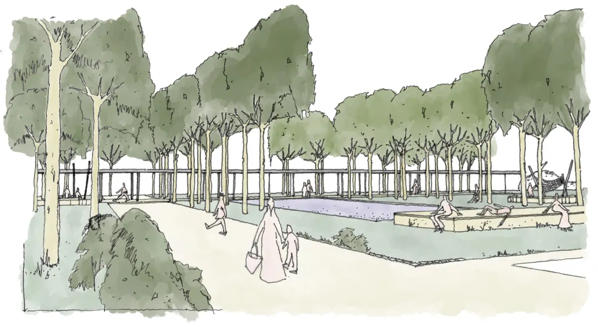 “aktionsraum” (2025) - 2. Price TH Darmstadt Proposal Art in Construction
